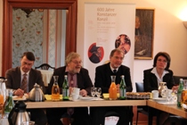 Gründungssitzung des wissenschaftlichen Beirats. Konzilstadt Konstanz Gründungssitzung des wissenschaftlichen Beirats